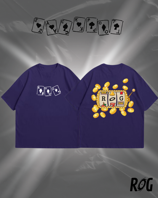 JACKPOT T-SHIRT - NAVY BLUE